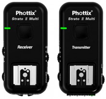 Проводной и радио синхронизатор вспышек Phottix Strato II 2.4 GHz 5 в 1 для всех камер Canon